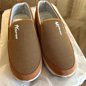 Men's Brown Slip-On Shoes